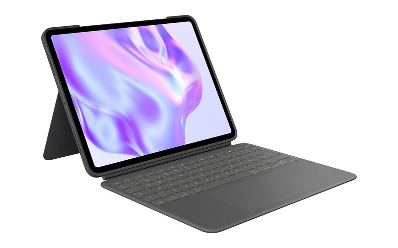 Logitech Combo Touch · funda con teclado y trackpad para iPad